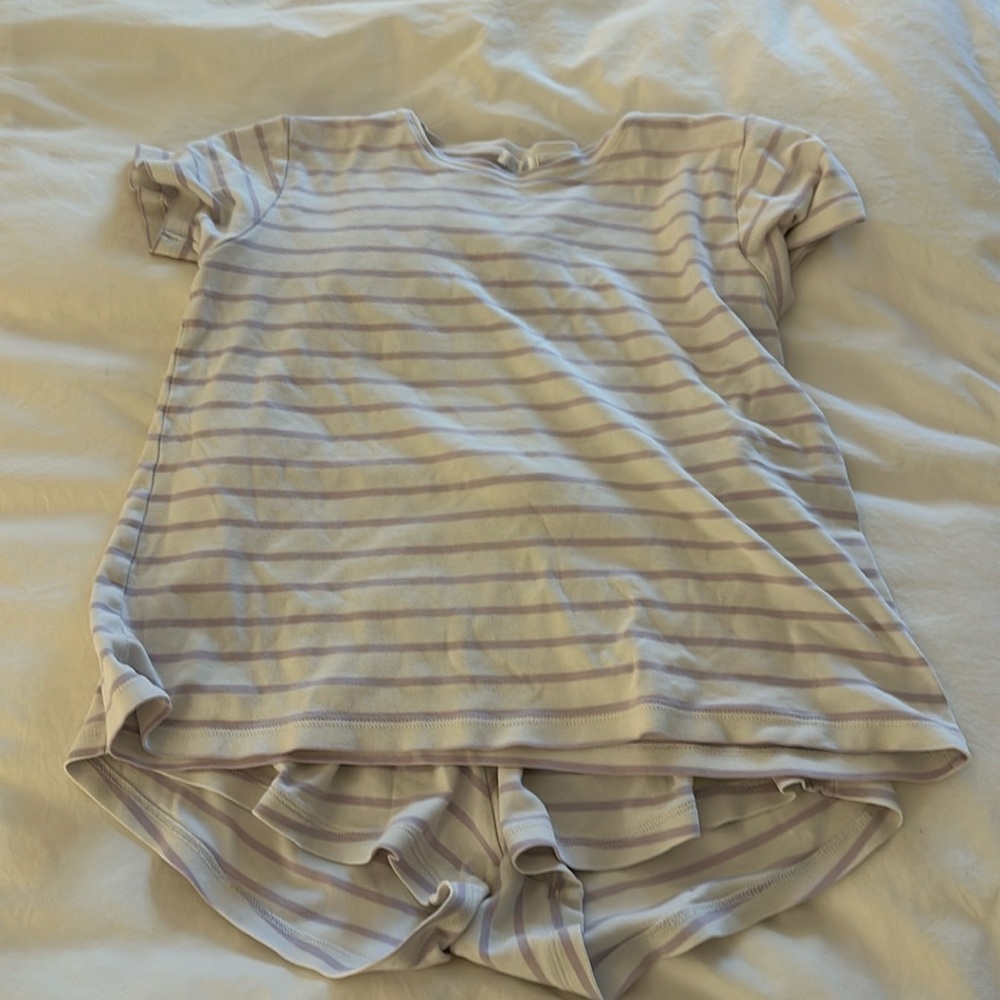 Lake Pajamas weekend short set in lilac